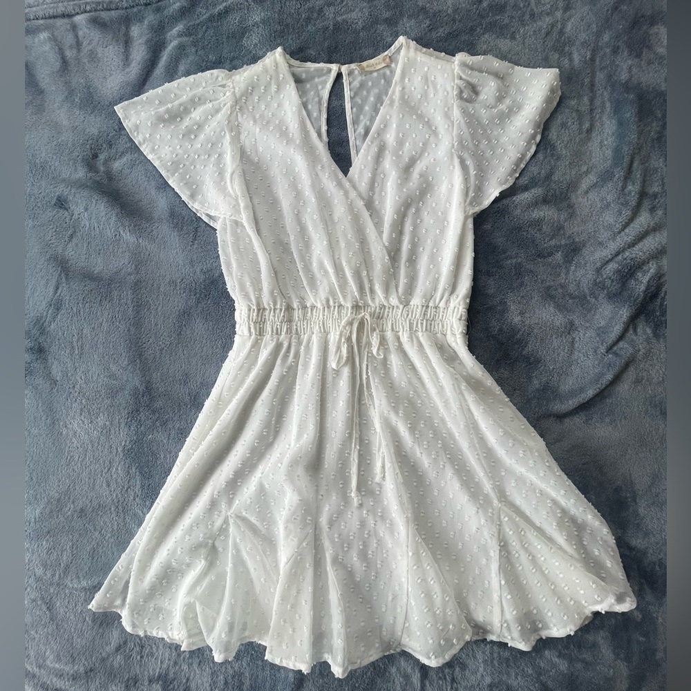 Altar’d state white summer dress, size Medium.